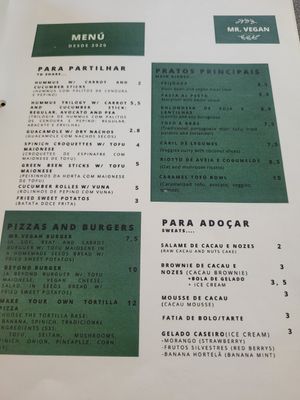  at Mr. Vegan in Costa Da Caparica