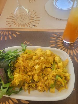 Tofu à bras at Mr. Vegan in Costa Da Caparica