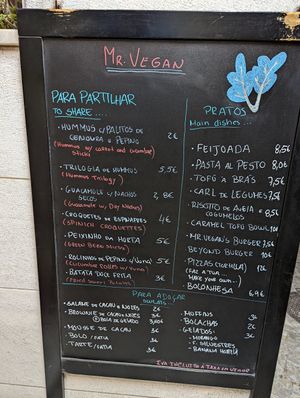  at Mr. Vegan in Costa Da Caparica