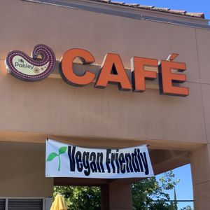 It’s right on the sign!  at The Paisley Cafe in Orangevale