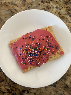 Vegan pop tart!   at The Paisley Cafe in Orangevale