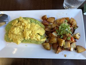Avocado toast with sourdough.   at The Paisley Cafe in Orangevale