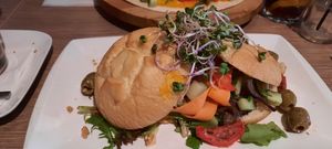 Zelfde als de warp maar dan met glutenvrij brood. at Touché in Assen