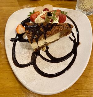 Glorious desert  at Amici in Torquay