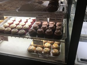 Vegan cupcakes at Little Cupcake Bakeshop in New York City