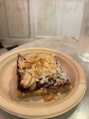 Raspberry Almond Bar  at Little Cupcake Bakeshop in New York City