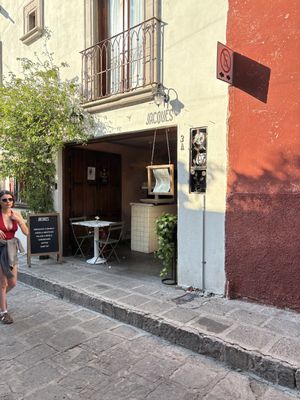 The entrance   at Jacques in San Miguel De Allende
