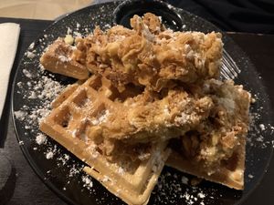 Chicken n Waffles at Your Local Seitanist in Chattanooga