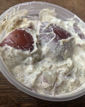 Potato salad  at Your Local Seitanist in Chattanooga