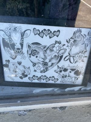 Tattoo ideas anyone?  at Your Local Seitanist in Chattanooga