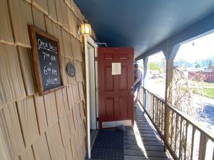Entrance  at Resurrect Art Coffee House & Gallery in Seward