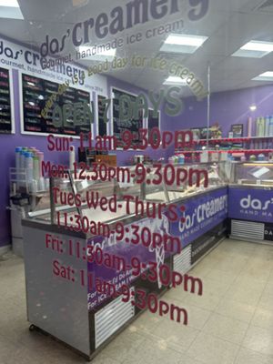   at Das' Creamery in Budd Lake