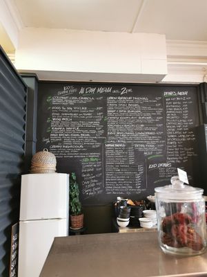 Full menu at Dalton Street Kitchen in Napier