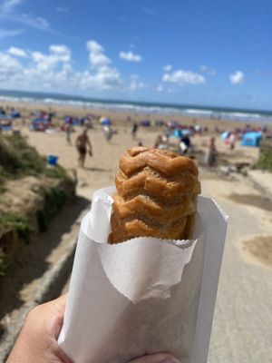 Vegan sausage roll!  at Saunton Break Cafe in Braunton