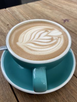 Oat mocha  at Short & Strong Cafe & Deli in St Austell