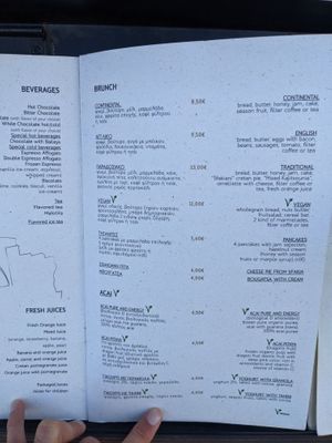 Menu 4 at Istioploikos Sea Lounge in Crete