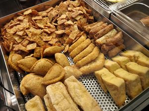 Fried stuff at Zuya Vegetarian Cuisines 竹雅素食 - Singpost Centre in Central Singapore