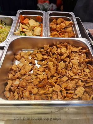 Fried vege goose ~  17/11/21 at Zuya Vegetarian Cuisines 竹雅素食 - Singpost Centre in Central Singapore