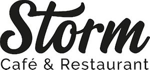 Logo at Café Storm in Aabenraa