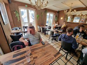 Interior at Café Storm in Aabenraa