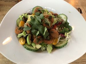 Falafel salad  at Moeder De Gans in Voeren