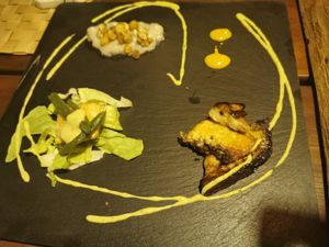 Tempeh at Sto da Bio in Selvatelle