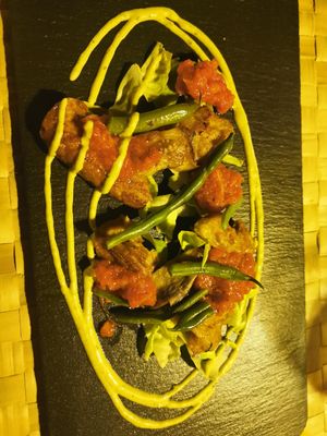 Seitan at Sto da Bio in Selvatelle