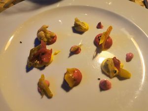 Antipasto fusion at Sto da Bio in Selvatelle