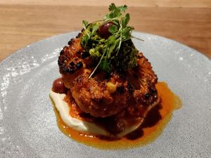 Spicy cauliflower at Botanique in Hove