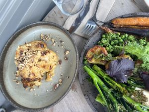 Truffle cheese cauliflower 😋  at Botanique in Hove