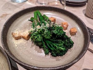 Tenderstem broccoli at Botanique in Hove