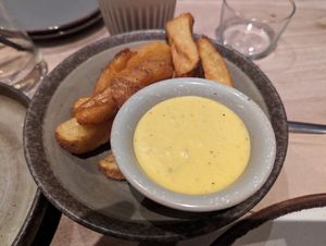 Triple cooked chips at Botanique in Hove