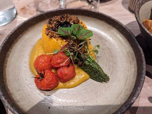 Butternut squash at Botanique in Hove