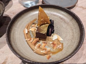 Chocolate ganache at Botanique in Hove