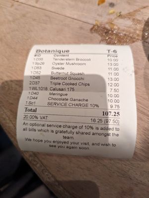 Damage at Botanique in Hove