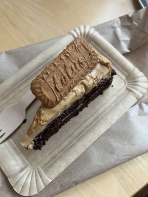 Vegane Schoko Karamell Torte  at Tante Emma Tea Room & Bistro in Fischen