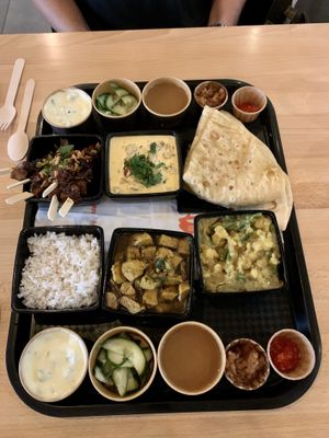 Share plate at Veganlicious in Breda