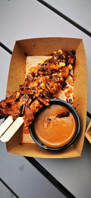 Saté at Veganlicious in Breda