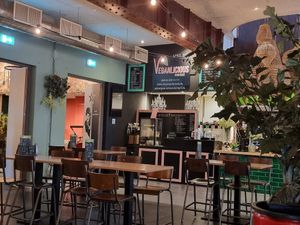 Veganlicious in the foodhall at Veganlicious in Breda