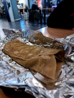 Roti wrap at Veganlicious in Breda