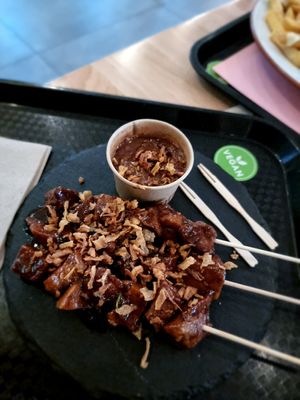 Sate at Veganlicious in Breda