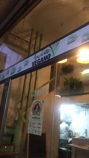 Un lugar muy acogedor. at Americano Vegano in Torremolinos