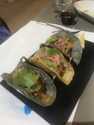 Tacos de Jackfruit . at Americano Vegano in Torremolinos