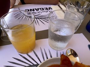 Drinks at Americano Vegano in Torremolinos