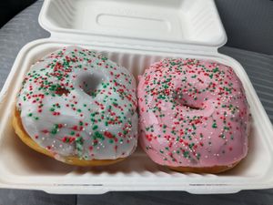  at Pink Donuts and More in Oakland Park