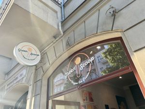 outside  at Green Scoop Vegan in Berlin