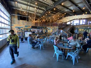 Open indoor space at Mermaid Grotto in Seward