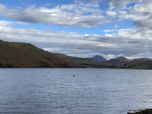 The view from The Old Inn, Carbost, Isle of Skye  at The Old Inn & Waterfront Bunkhouse in Isle Of Skye