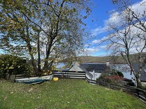 The Old Inn seen from the street (it is a bit hidden)  at The Old Inn & Waterfront Bunkhouse in Isle Of Skye