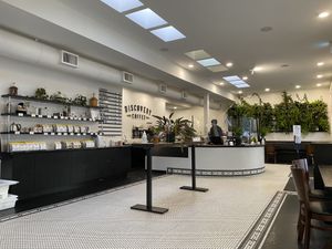 Interior  at Discovery Coffee - Blanshard St in Victoria